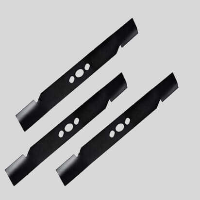 Webshop-Relaunch 2021; 01-01-05-Navigation; Job: 29936
Blades for lawn mowers, gardening blade, isolated in white background, collage of blades.